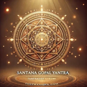 The Santana Gopal Yantra is a sacred and revered tool crafted to invoke divine blessings, particularly for those seeking progeny. Rooted deeply in Vedic and Hindu traditions, this yantra symbolizes Lord Krishna in his child form, Santana Gopal, embodying the energies of fertility, abundance, and family blessings. Known for its powerful ability to harmonize the energies of couples wishing for children, the Santana Gopal Yantra is a spiritually potent artifact meant to support couples on their journey toward parenthood.